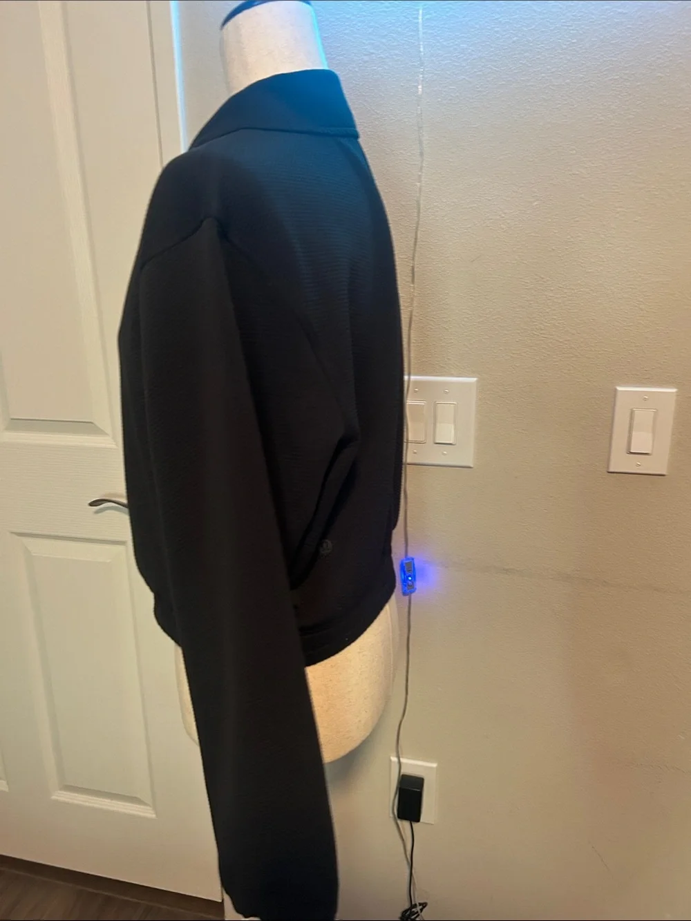 LululemonBlack Zip-Front Women's Jacket